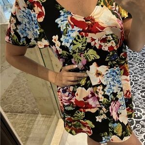 Show Me Your MuMu Multicolor Floral Top